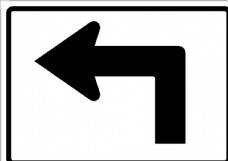 交通标识外国交通图标交通箭头标识