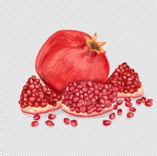 鲜榨果汁菜单手绘涂鸦水果插画