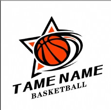 矢量球队名logo设计篮球服