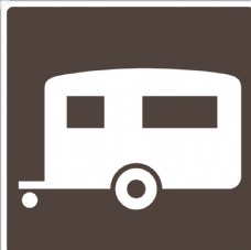 外国交通图标 拖车