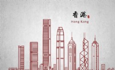 香港背景墙