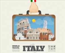 出国旅游海报环球旅游