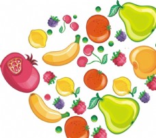 果蔬卡通水果
