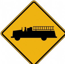 农场卡车火车标志