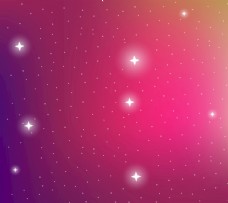 星状紫色形状的星系背景