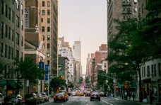 纽约繁忙的街道