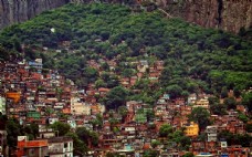美罗拉美最大贫民窟里约热内卢罗西尼