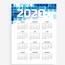 2020台历