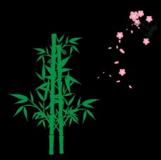 日本设计日本旅游设计竹子樱花