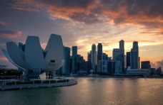 新酒店新加坡滨海湾金沙酒店摄影