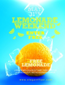 柠檬水海报
