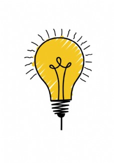 创新思维矢量灯泡灯泡光明
