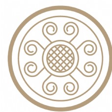 木材复古中式花纹边框
