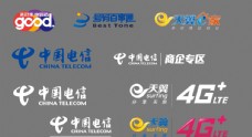 4G中国电信logo