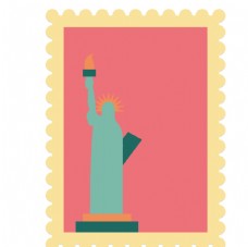 自由女神像邮票