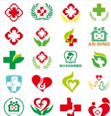 国际知名企业矢量LOGO标识各个医院标识