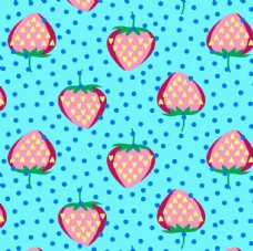 女童印花草莓