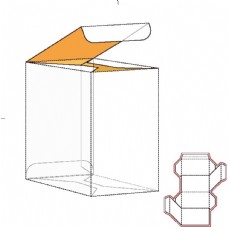 纸盒包装布局刀线图