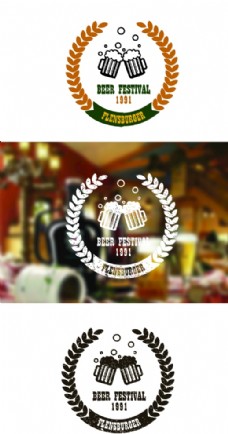 啤酒节logo