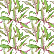 花草热带植物创意设计图案