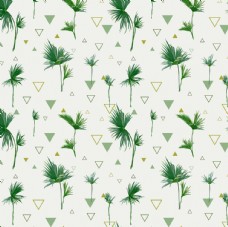墙纸热带植物创意设计图案