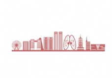 蚌埠城市剪影