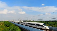 高兴4K航拍京沪高铁丹昆特大桥段