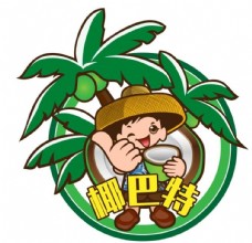 椰巴特logo